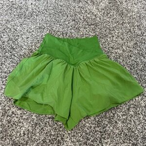 Aerie Green Athletic Shorts